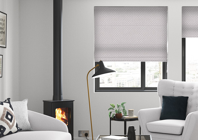 Luxor, Steel - Roman Blind - Image 3